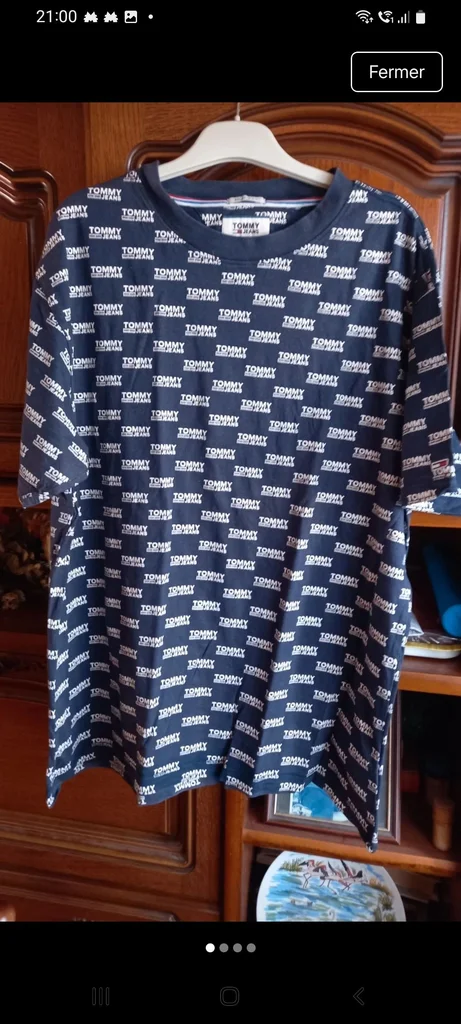 Tee-shirt Tommy Jeans en taille L 